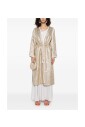 golden-long-sleeve-belted-coat
