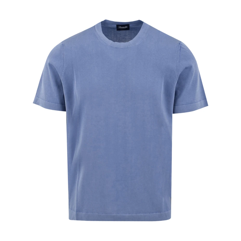 Drumohr - Tops > T-Shirts - Blue - Drumohr - Modalova