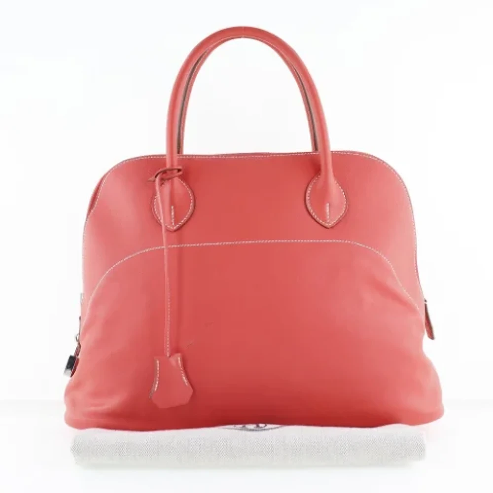 Hermès Vintage Pre-owned Fabric handbags Pink Dames