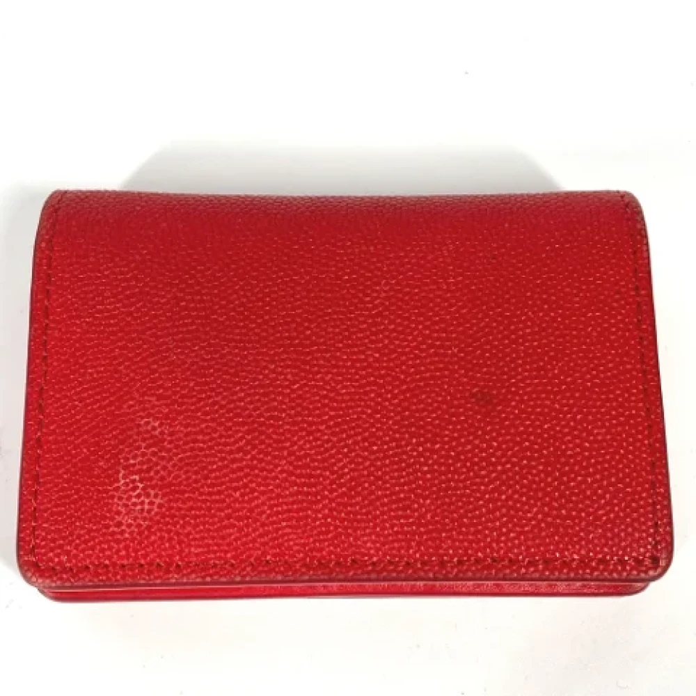 Burberry Vintage Pre-owned Leather wallets Red Dames