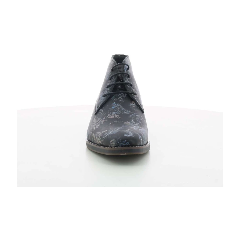 State of Art Blauwe Fender Herenschoenen Black Heren