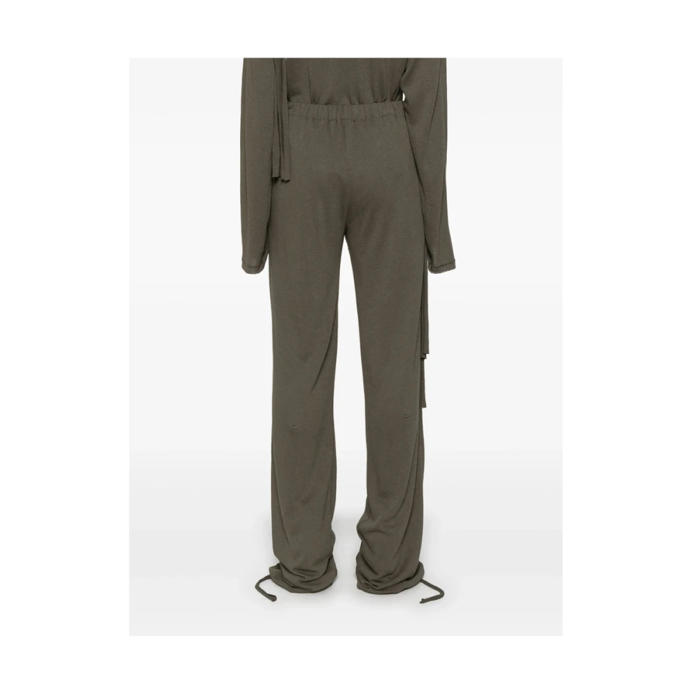 Ottolinger Donkergroene Omslagrok Elastische Taille Green Dames