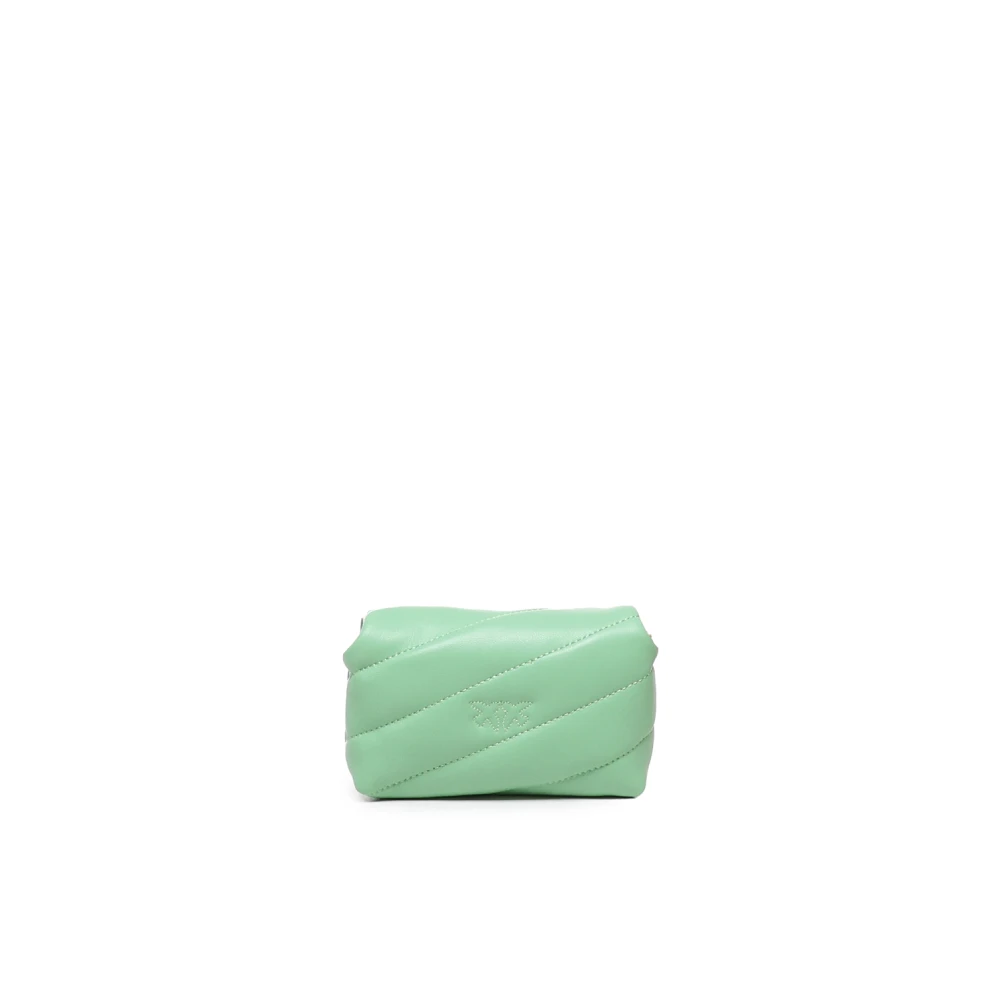 pinko Groene Micro Love Bag Puff Green Dames