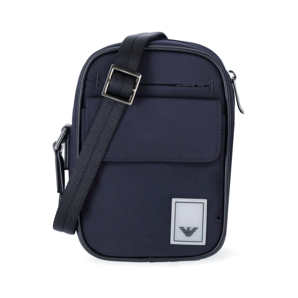 Emporio Armani Messenger Bags Blue Heren