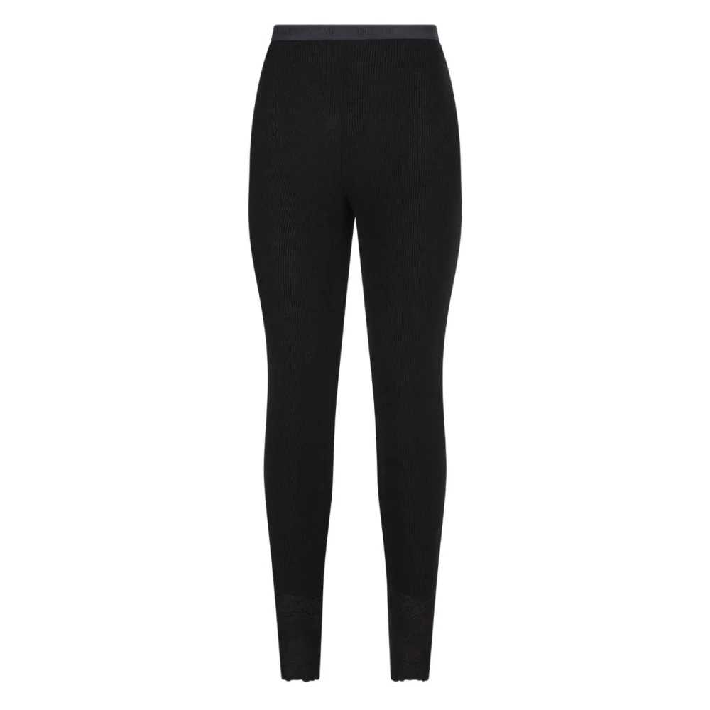 Valentino Garavani Mujer Negro Pantalones, Talla: M