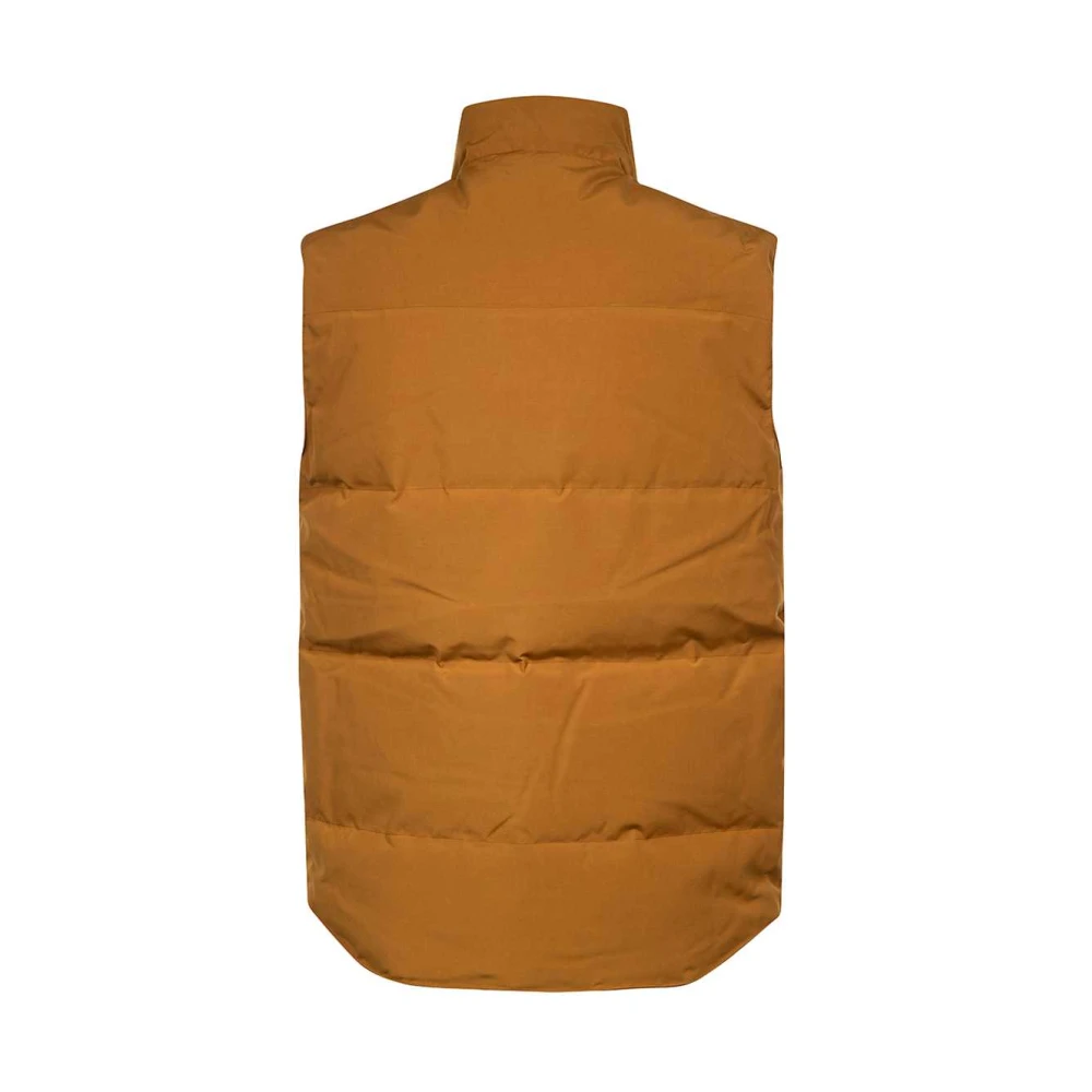 Canada Goose Nylon vest met logo patch Brown Heren