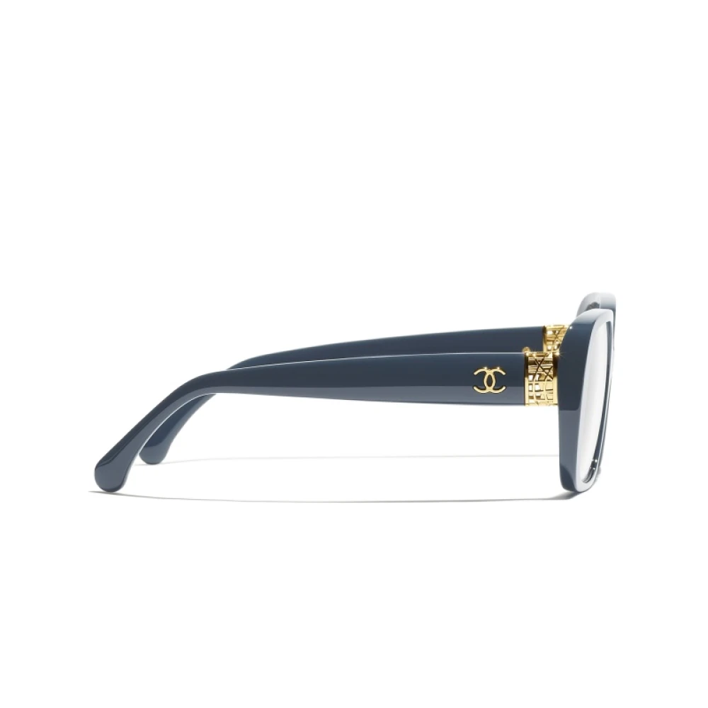 Chanel Blauw Grijs Bril Originele Receptbril Blue Dames