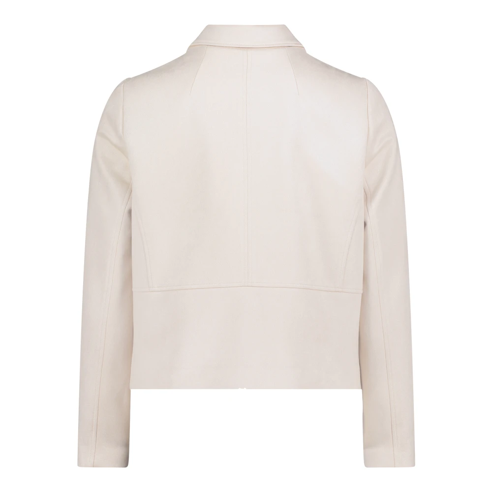 Betty & Co Imitatiebontjas Lange Mouw Beige Dames