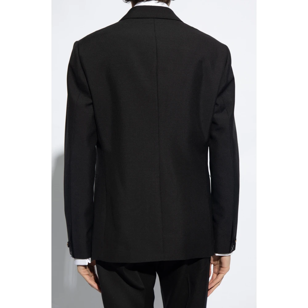 Versace Wollen blazer Black Heren