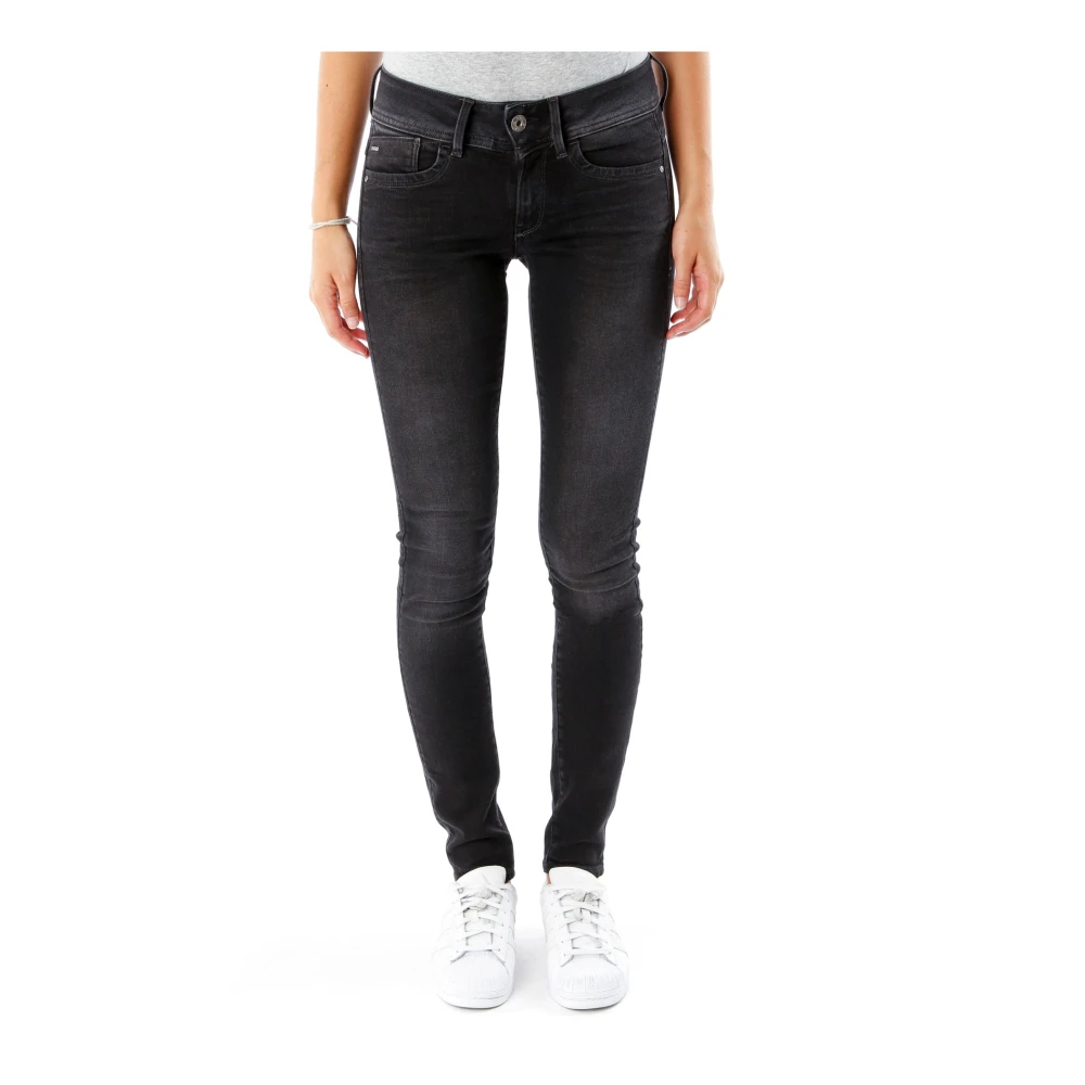 G-Star Women's Gray Jeans - Skinny Fit Jeans - W25 L28 - Jeans