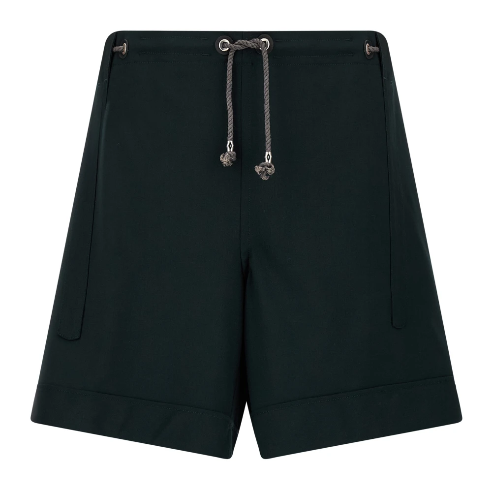 Kiko Kostadinov Men's Green Kyan Bermuda Shorts - Casual Shorts - M - Shorts