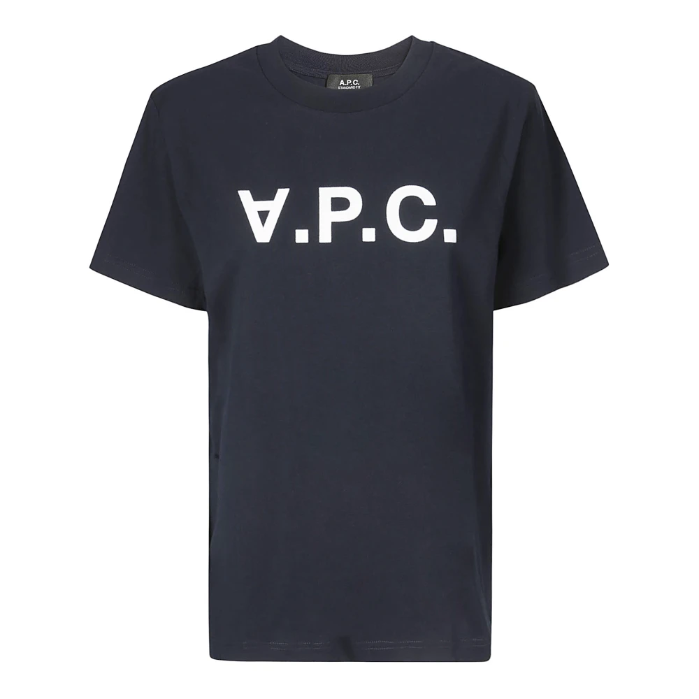 A.p.c. - Tops > T-Shirts - Blue - A.p.c. - Modalova