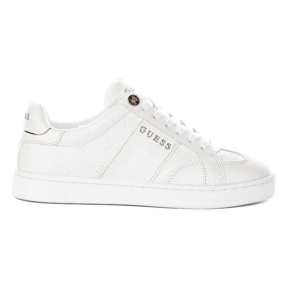Guess White Sneakers, Female, 7 Uk, Jrone 4G Logo Sneaker