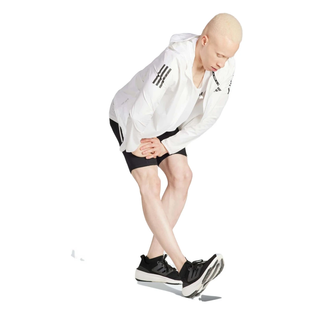 Adidas Own The Run 3 Strepen Jas White Heren