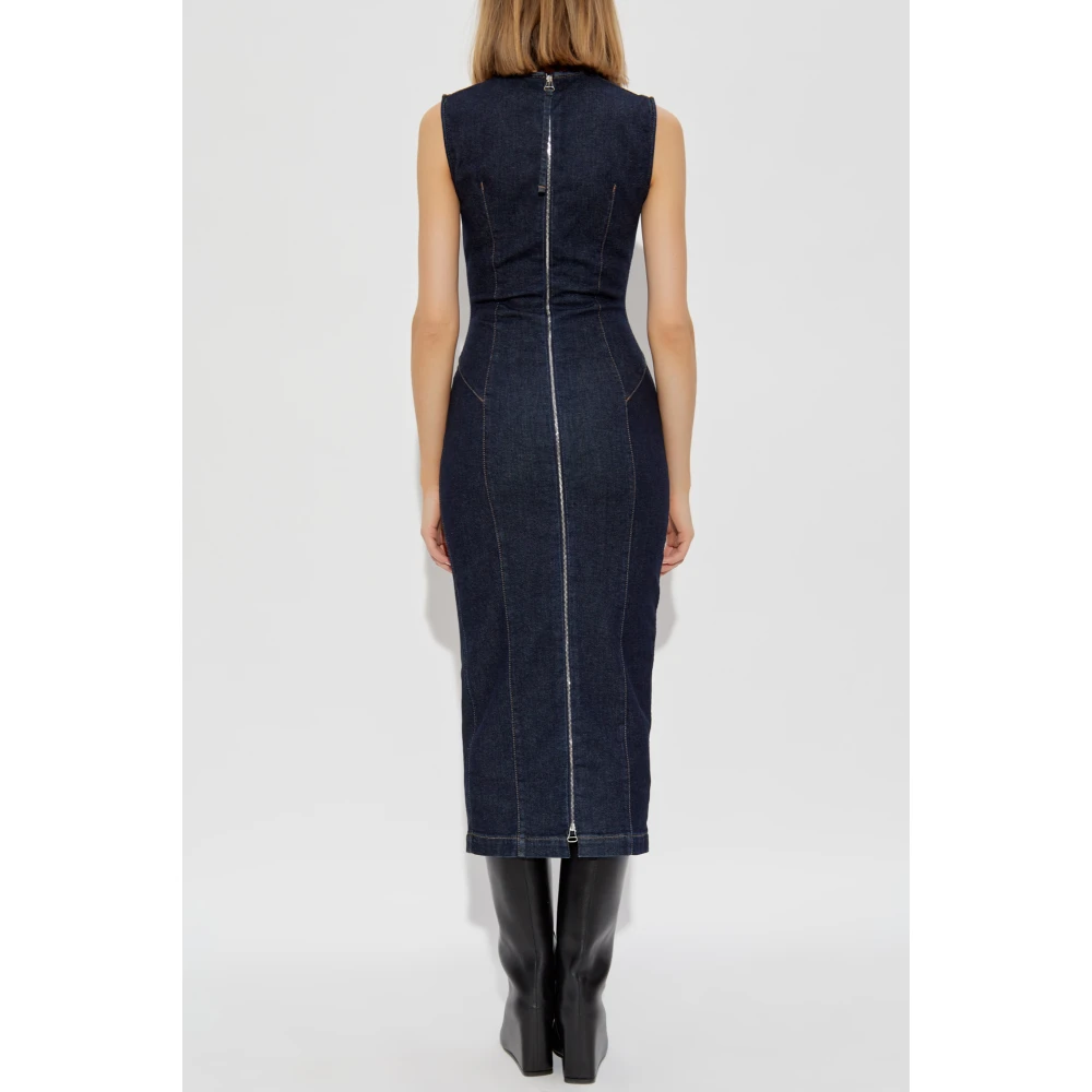 SPORTMAX Denim jurk Geranio Blue Dames