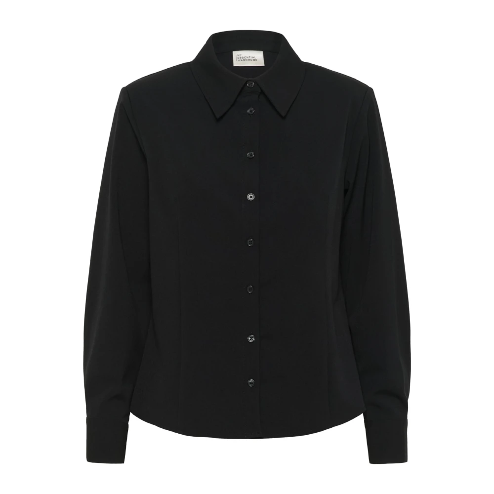 My Essential Wardrobe Women's Black Shirts, Xl, Shirts