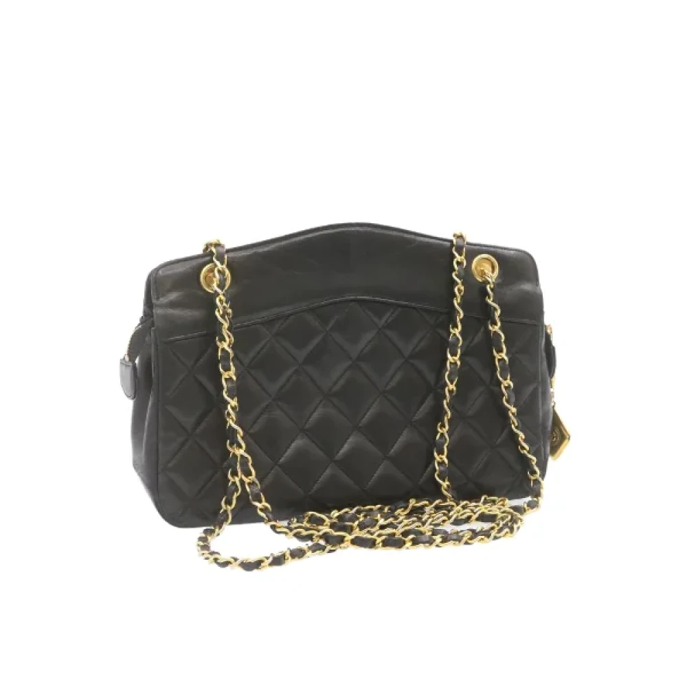 Chanel Vintage Pre-owned Fabric chanel-bags Black Dames
