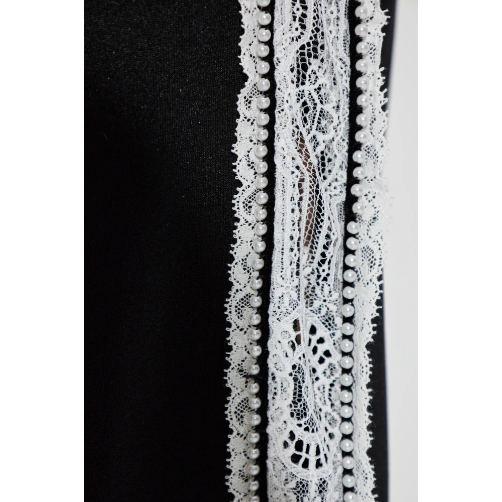 Off White Logo broek Black Dames