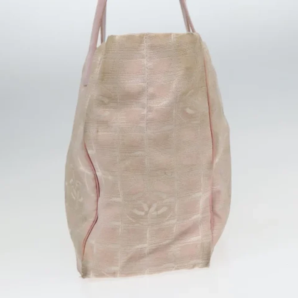 Chanel Vintage Pre-owned Leather handbags Pink Dames