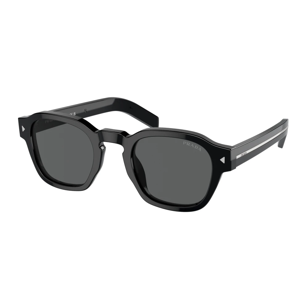 Prada Men's Black A16s Sunglasses - Sunglasses - 52 Mm - Accessories