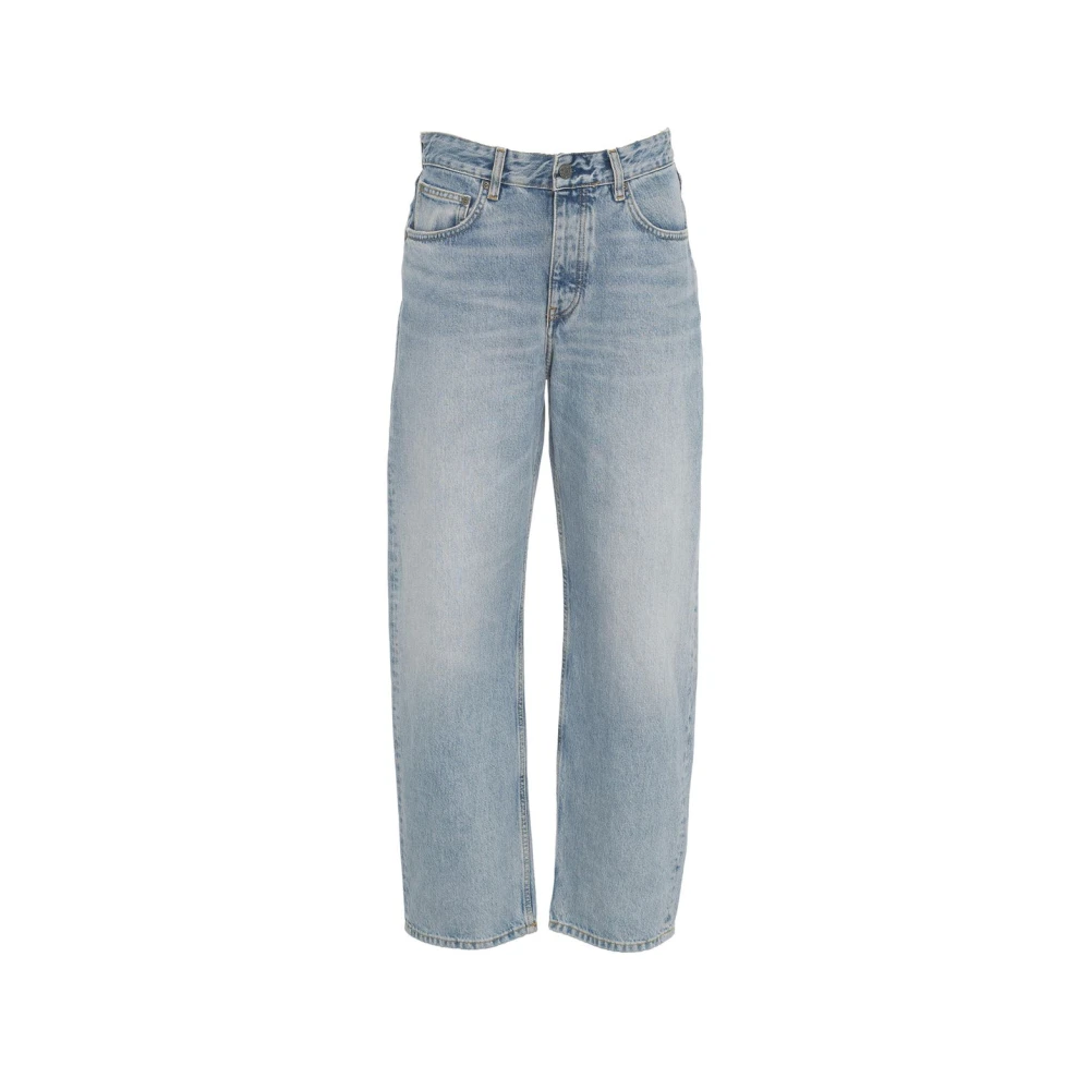 Won Hundred Blauwe Straight Fit Jeans voor Vrouwen Blue Dames