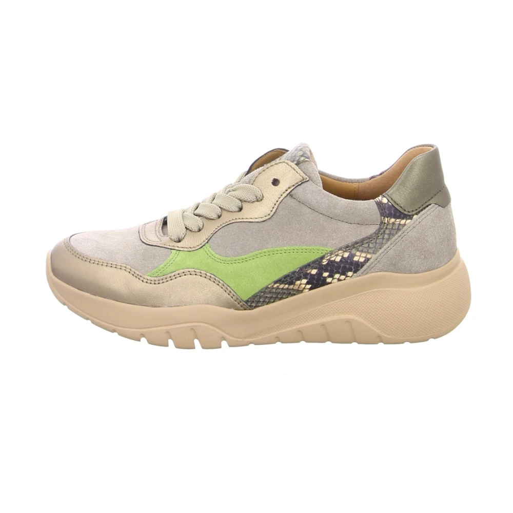 Gabor Moderne Sneaker Dames Schoenen Beige
