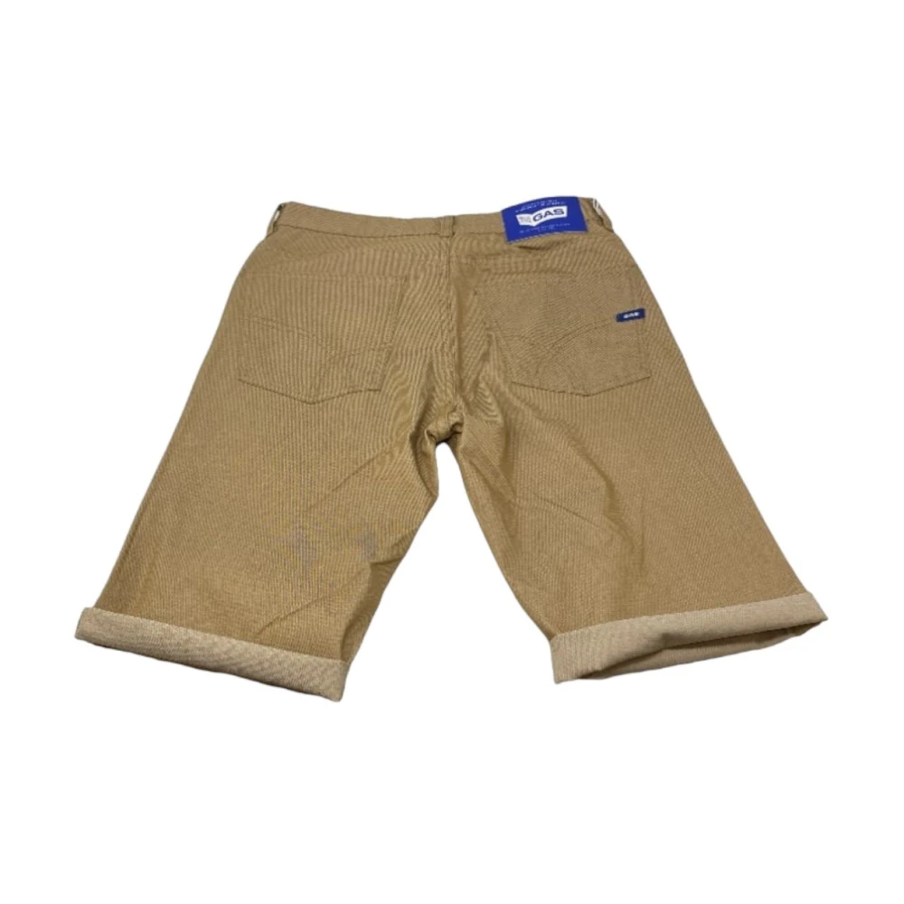 GAS Bermuda Shorts Beige Heren