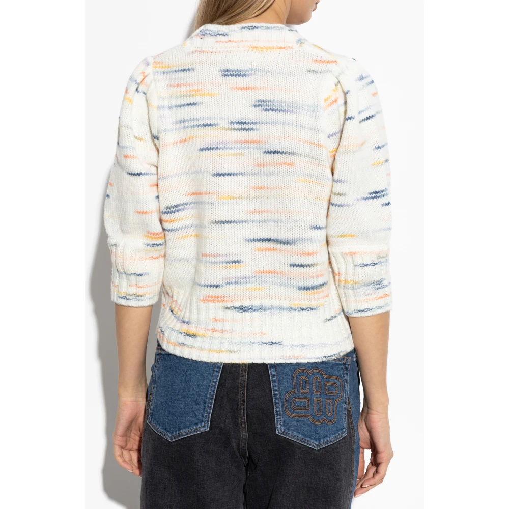 Munthe Wollen trui Beige Dames