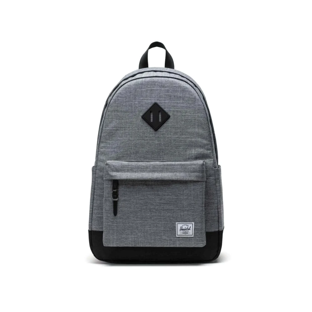 Herschel Unisex Gray Heritage Backpack Raven Crosshatch