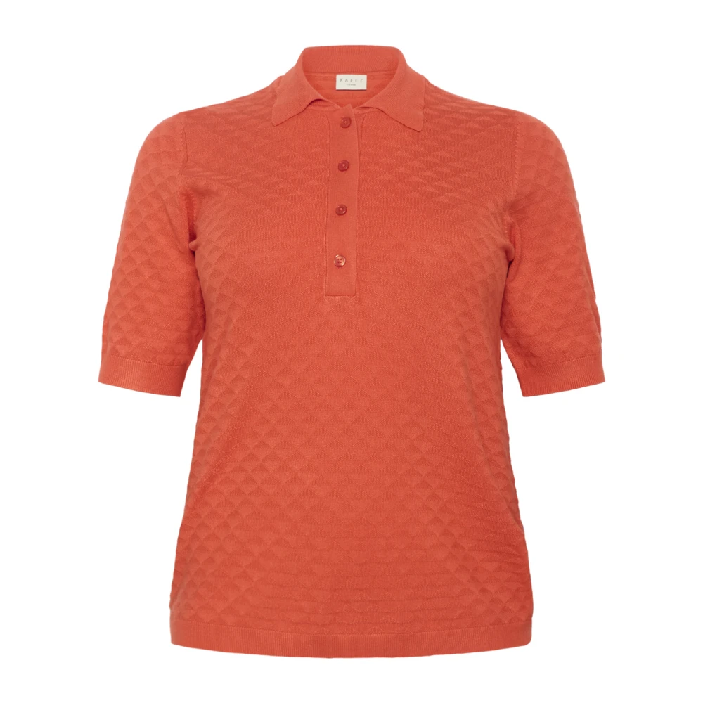 Tops > Polo Shirts - - Kaffe Curve - Modalova