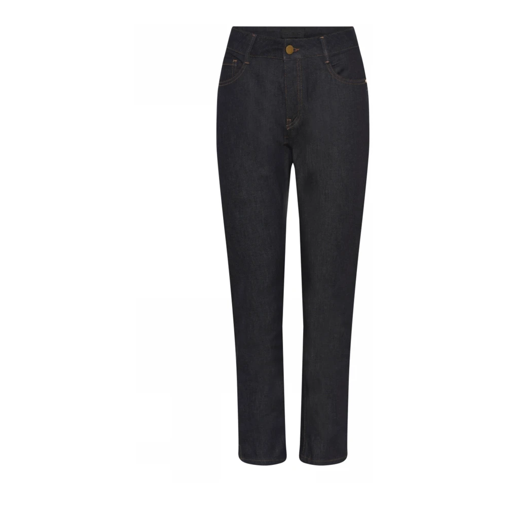 C.Ro Klassieke Suzanne Broek Indigo Black Dames