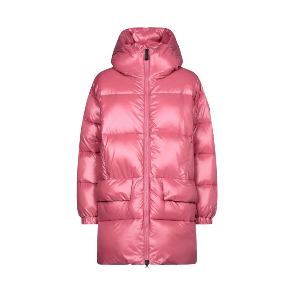 Save The Duck Women's Pink Kesha Coat - Parkas - M - Coats