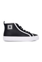 black-high-top-sneakers