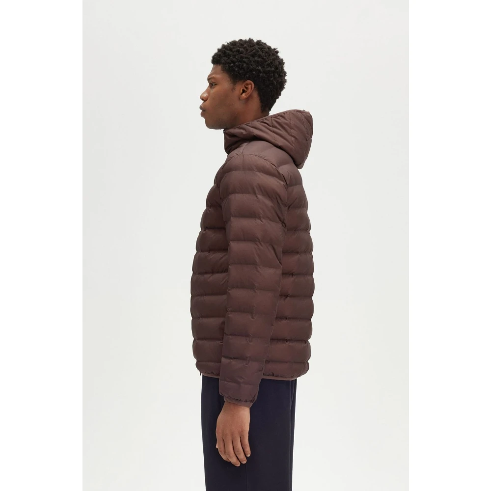 Fred Perry Bruine Gevoerde Jas met Capuchon Brown Heren