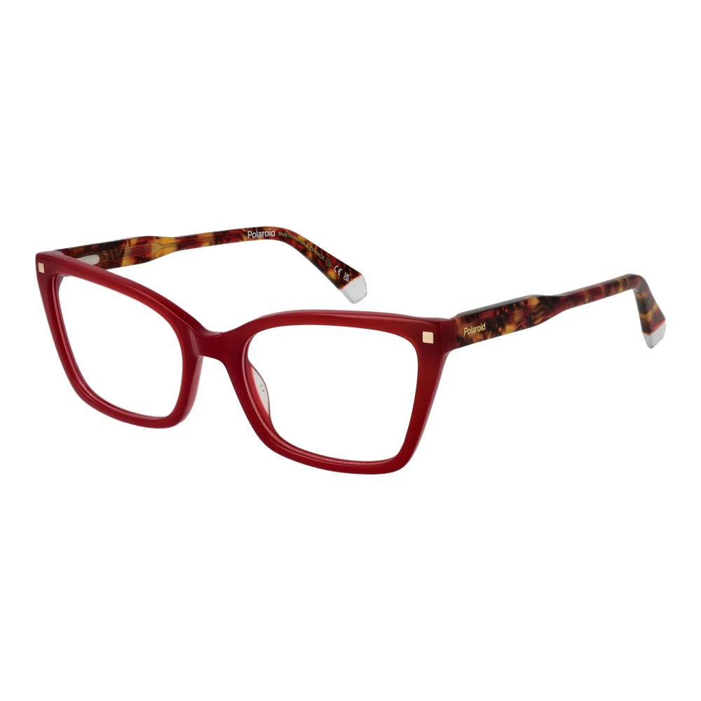 Polaroid Women's Burgundy Cat Eye Optical Frames