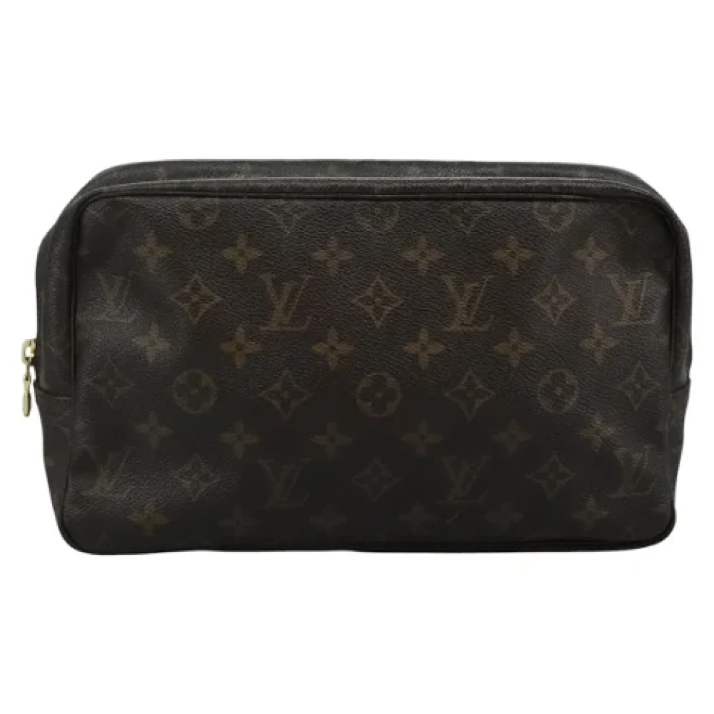 Louis Vuitton Vintage Pre-owned Canvas clutches Brown Dames