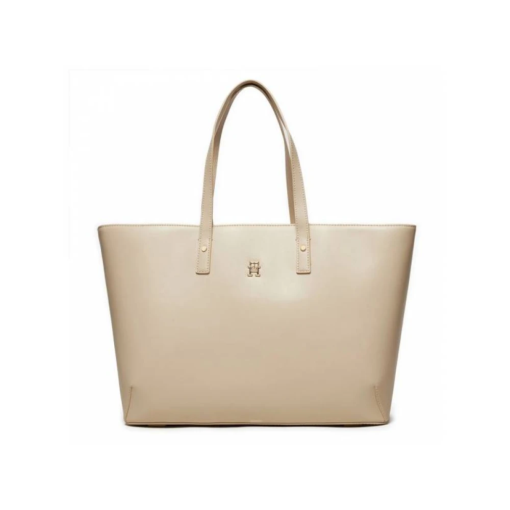 Tommy Hilfiger Stijlvolle Borse Tas Beige Dames