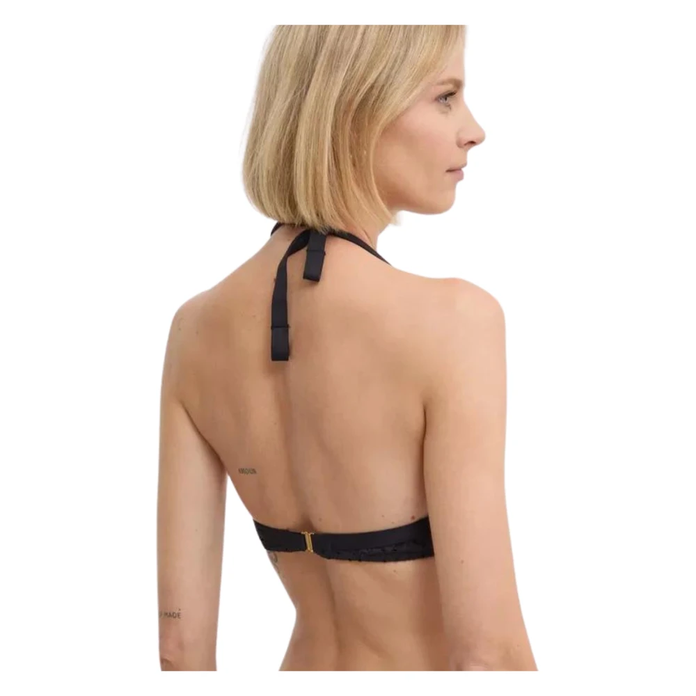 Twinset Zwart Zee Kleding Snap Sluiting Black Dames
