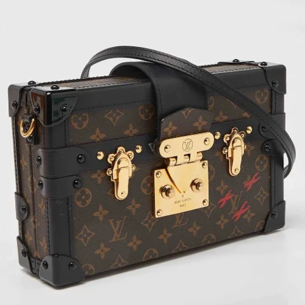 Louis Vuitton Vintage Pre-owned Leather clutches Brown Dames