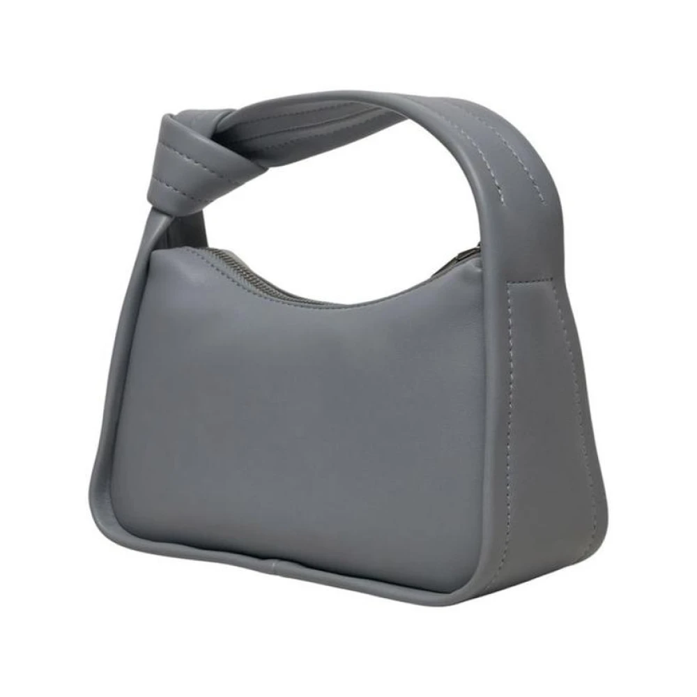 Calvin Klein Geknoopte Mini Handtas Gray Dames
