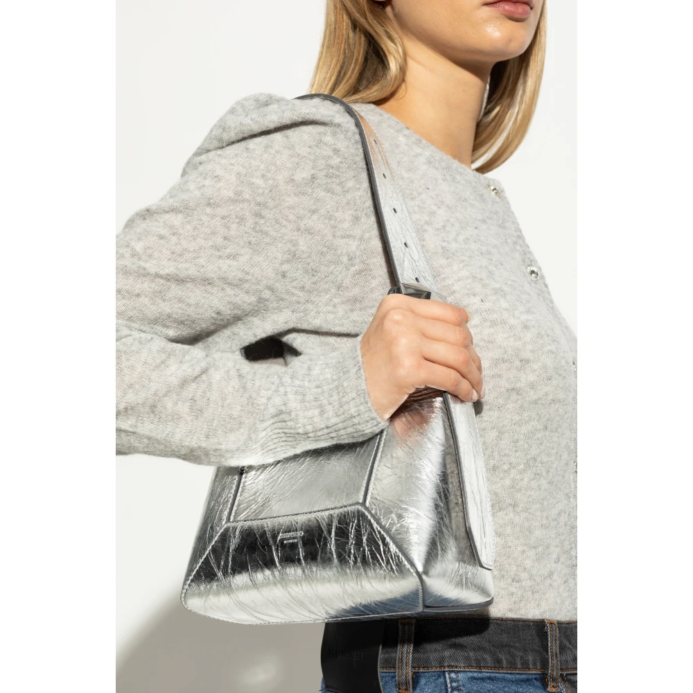 Jimmy Choo Schoudertas Diamond Klein Gray Dames