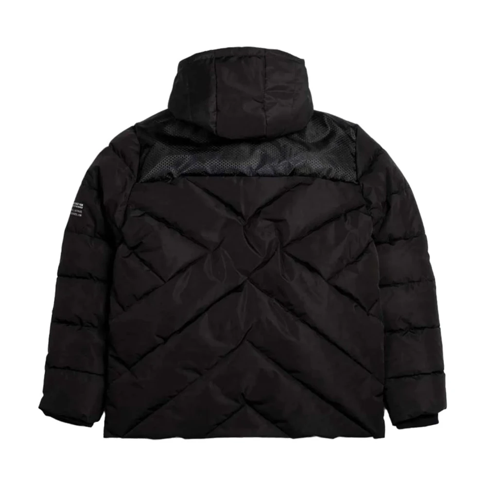 Munich Zwarte heren pufferjas Black Heren