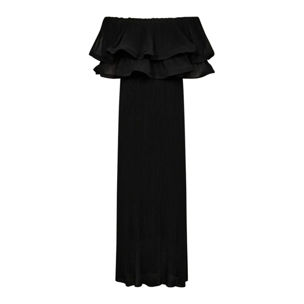 Copenhagen Muse Elegante Off-Shoulder Zwarte Rok Black Dames