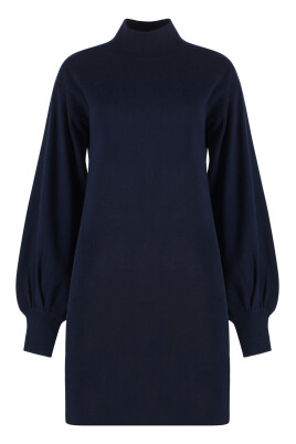 cashmere-knitted-dress-with-ribbed-edges