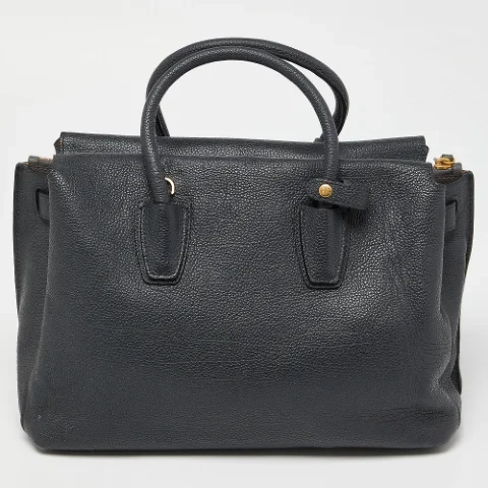 MCM Pre-owned Leather totes Gray Dames