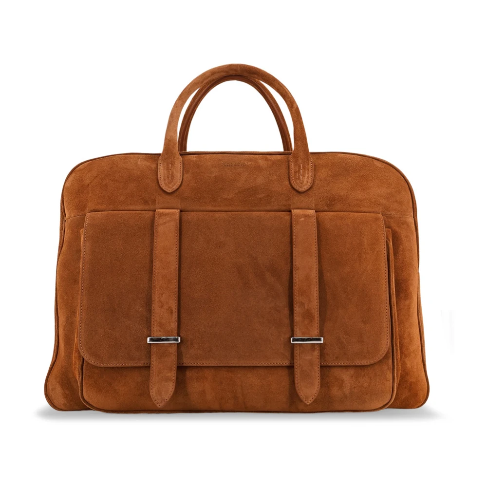 Orciani Uomo Marrone Borse, Taglia Unica, New,