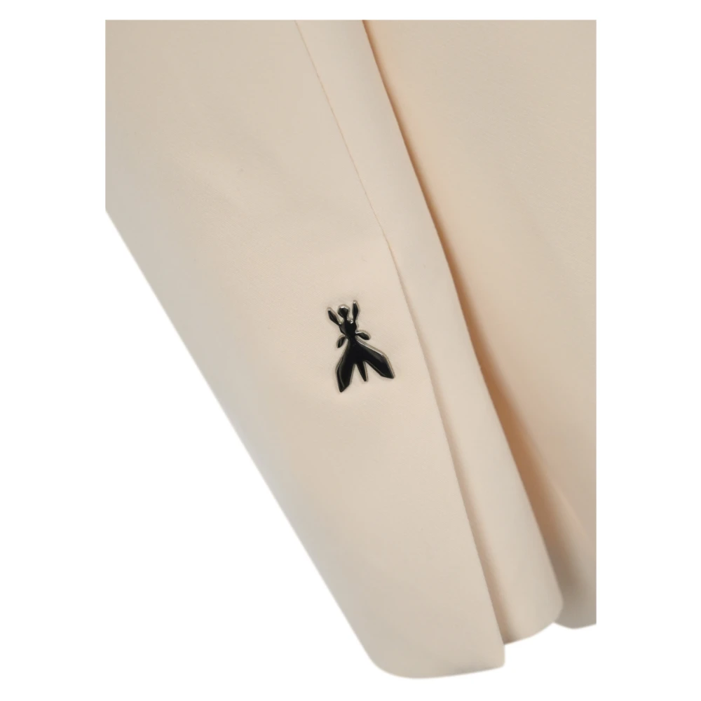PATRIZIA PEPE Dames Twill Stretch Blazer Jas Beige Dames