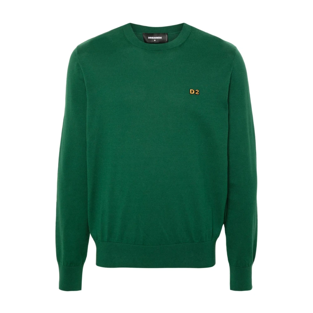 Dsquared2 Stijlvolle Sweaters Collectie Green Heren