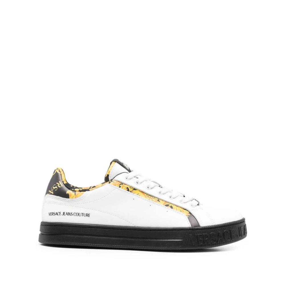 Versace Jeans Couture Witte Sneakers voor Heren Aw23 White Heren