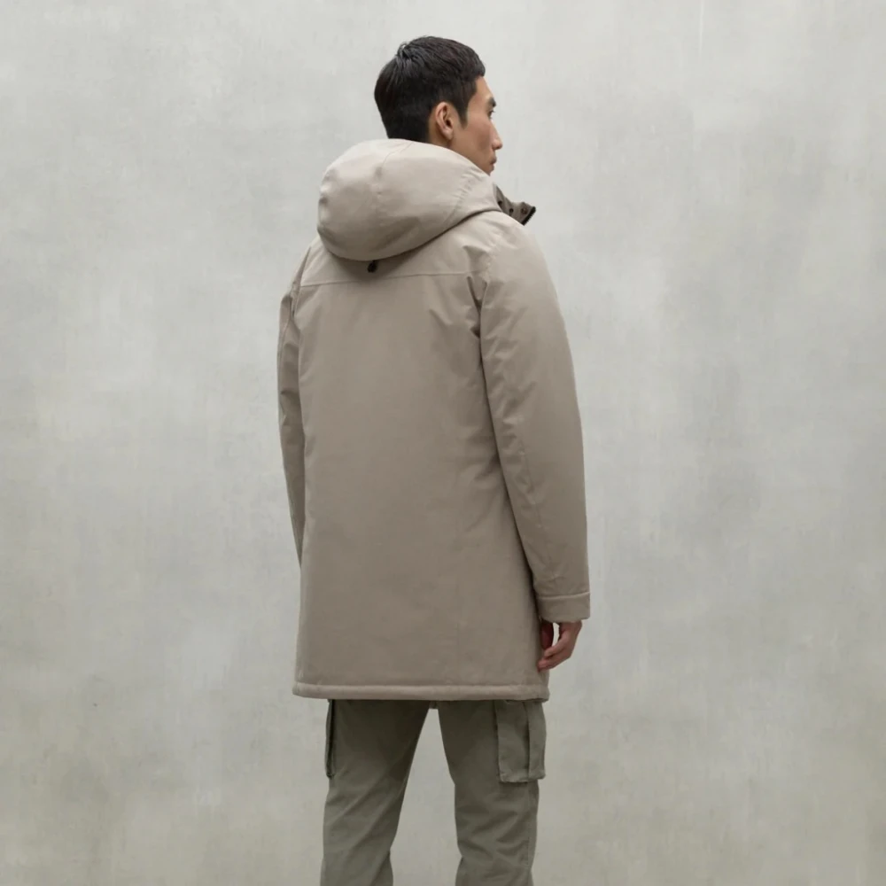 Ecoalf Regenjas Brown Heren